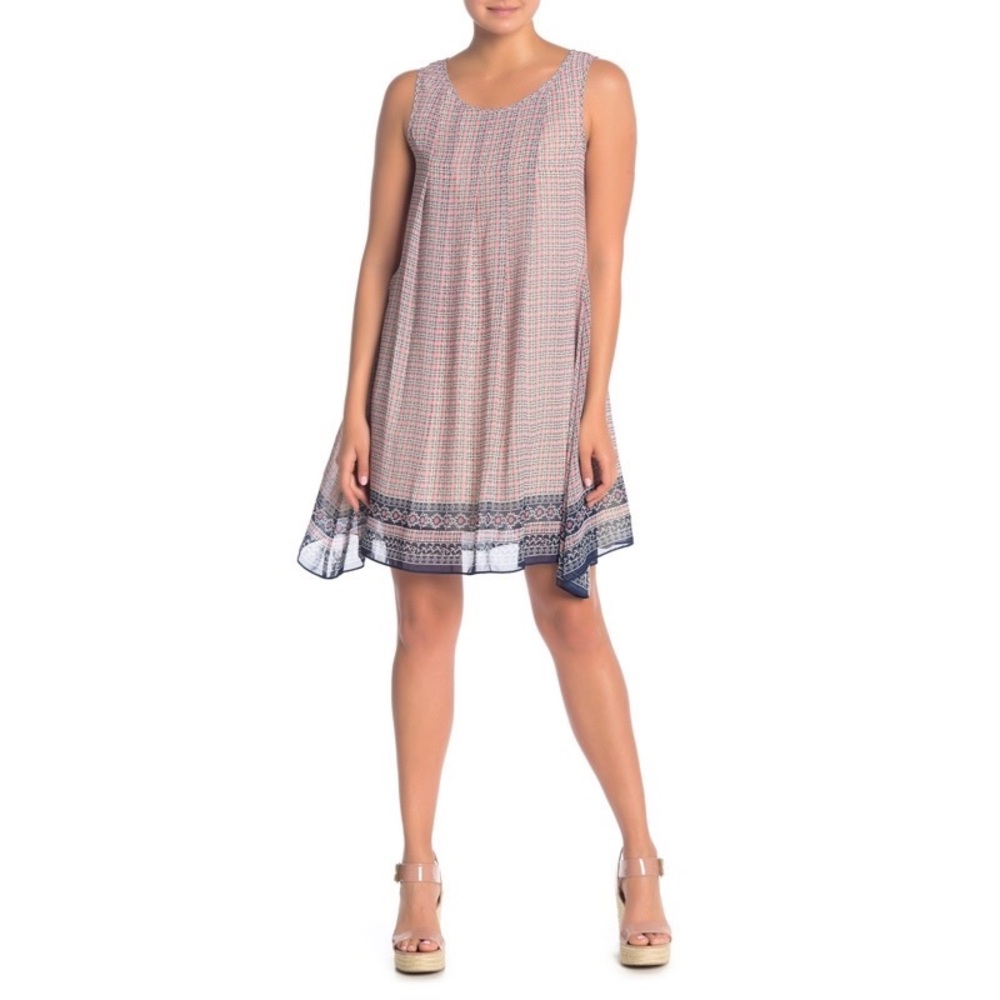 Max Studio Printed Sleeveless Dress Size L